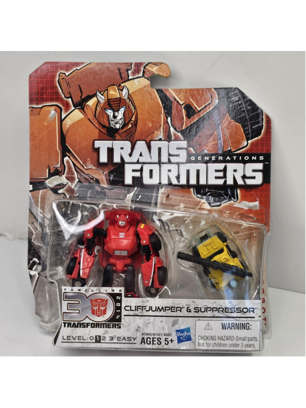 Transformers Generations Cliffjumper & Suppressor Thrilling 30th 2014 A7805